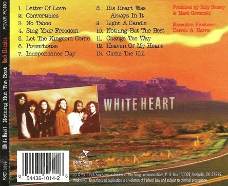 White Heart - Nothing But The Best: Rock Classics | Radio Classics [2CD] (1994) Lossless