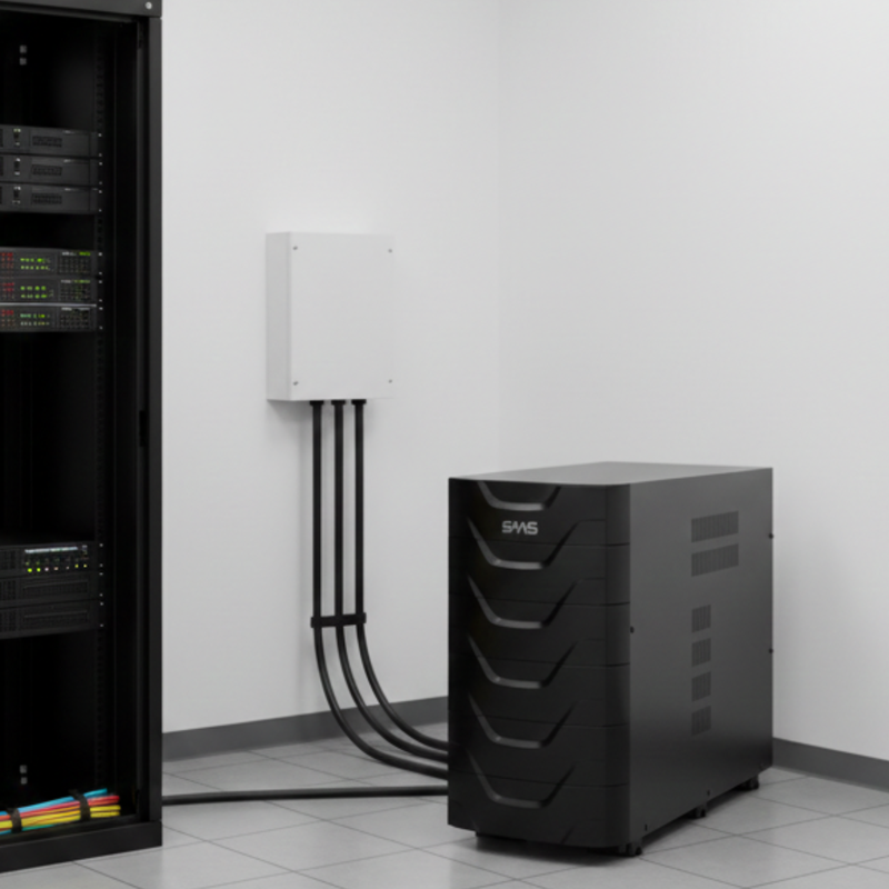 Módulo SMS Atrium 48V vista frontal