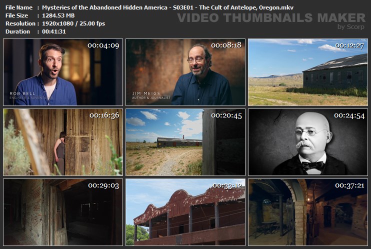 Mysteries of the Abandoned Hidden America - S03E01 - The Cult of Antelope, Oregon.mkv