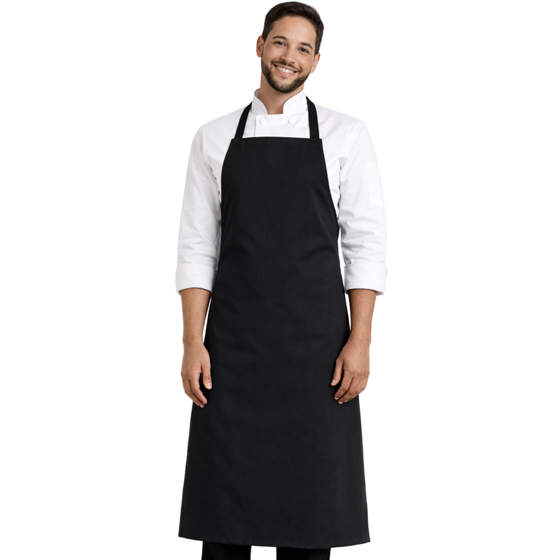 Poly Cotton Apron Front View