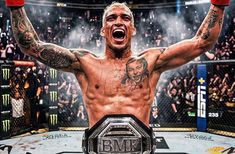 Чарлз Оливейра доминира Макс Холоуей и спечели BMF пояса