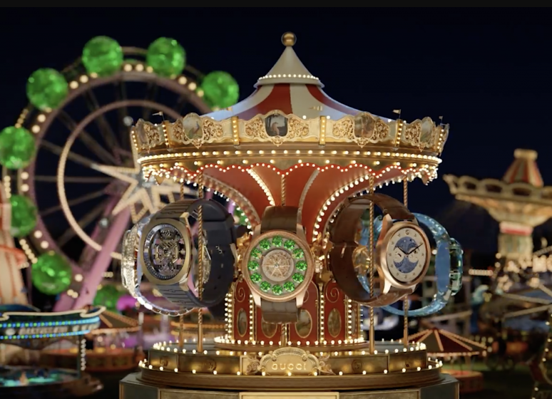 Gucci lanza colección de alta relojería y es pura fantasía