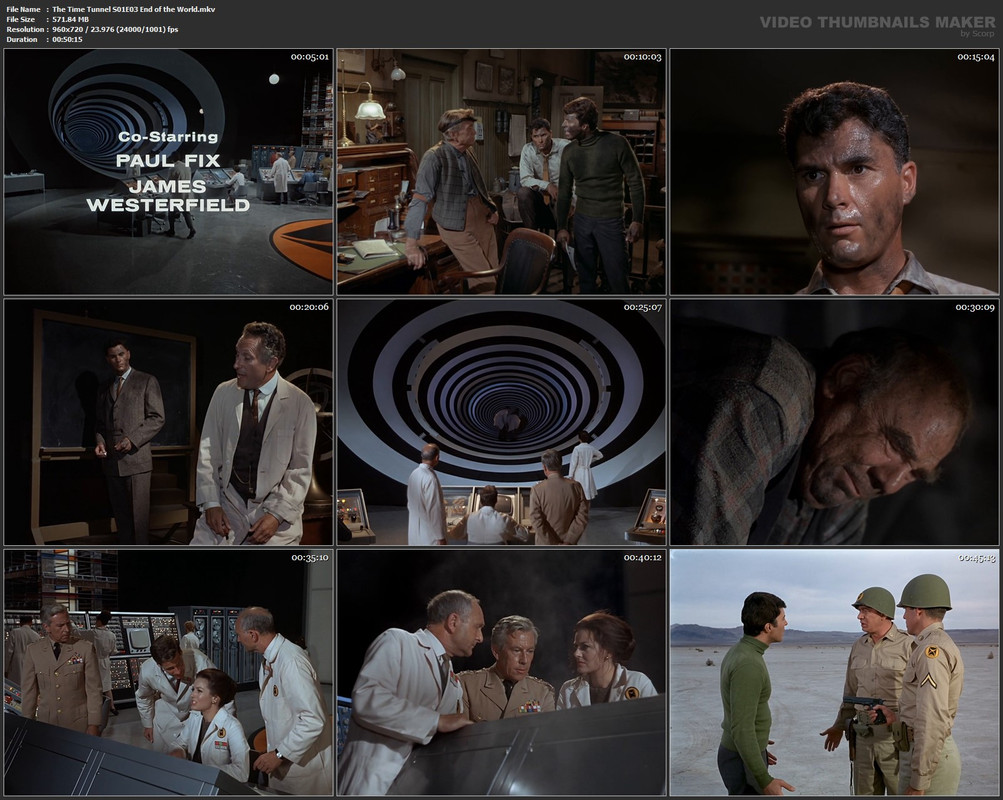The Time Tunnel S01E03 End of the World.mkv