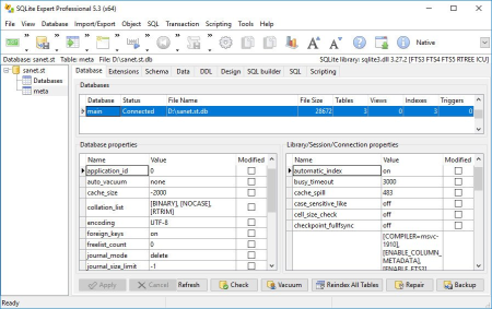 SQLite Expert Professional 5.4.1.488 SQLite Expert Professional 5.4.1.488