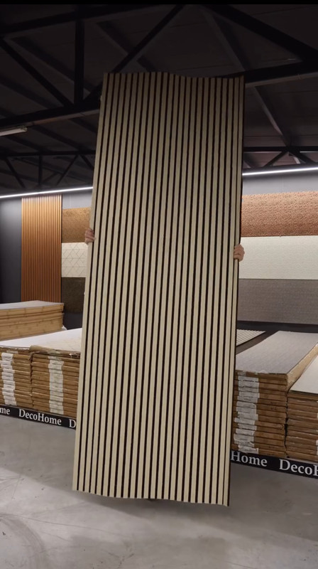 Ripado flexivel em madeira