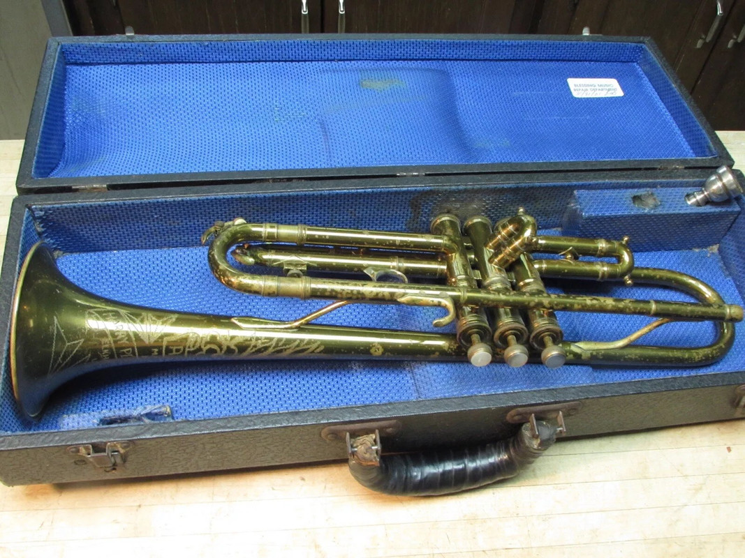 Harry Pedler And Sons 1938 Art Trumpet sn 24839 (14)