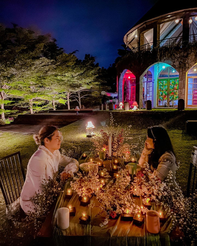Dul Jaelani dan Tissa Biani dinner romantis