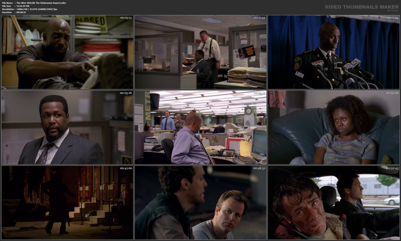 The Wire S05e06 The Dickensian Aspect.mkv