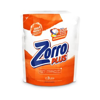 3873 | Jabon Liquido Dp X 3 Lts - Zorro (naranja)