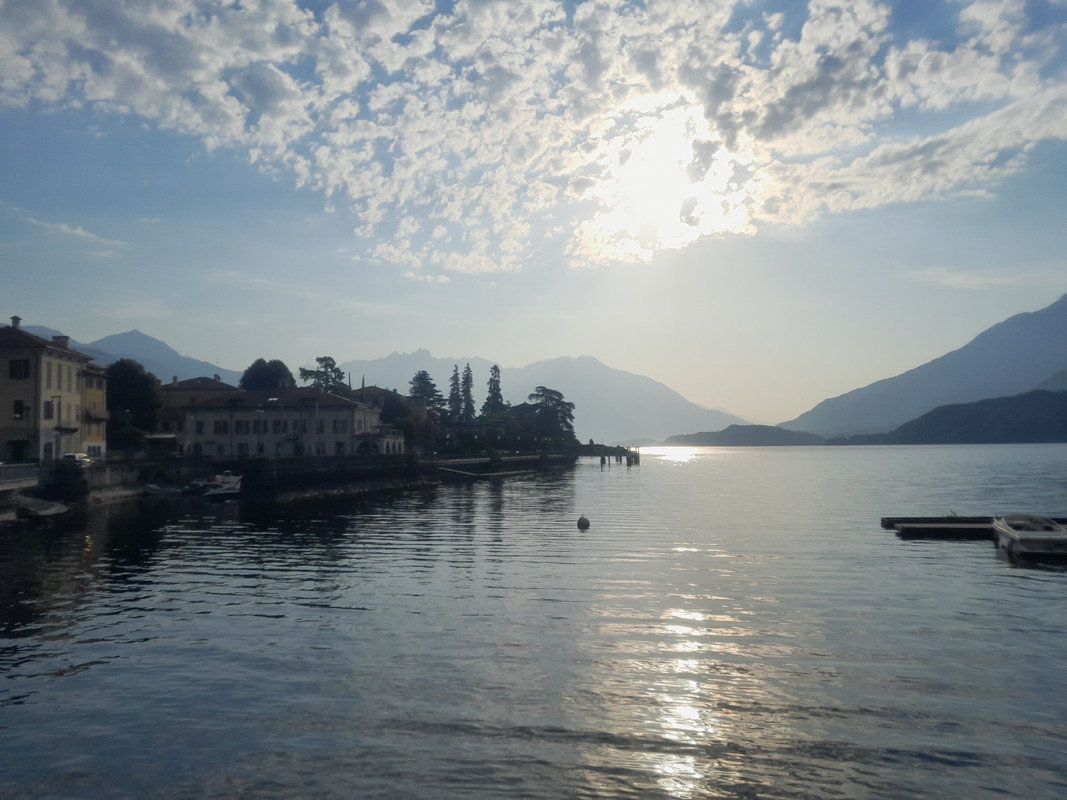 Early morning cruise along the shore - Lake Como, Italy
