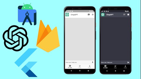 Flutter, Firebase, ChatGPT and ElevenLabs API course