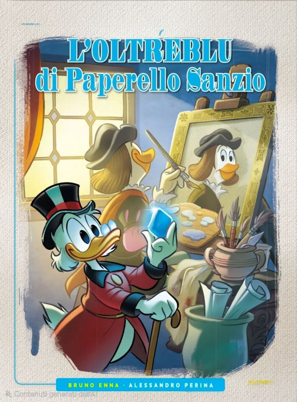 Paperello Sanzio – Zio Paperone e la pietra dell’oltreblú (Panini 04-2020)