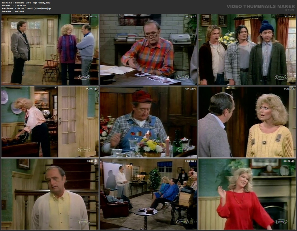Newhart - 5x04 - High Fidelity.mkv