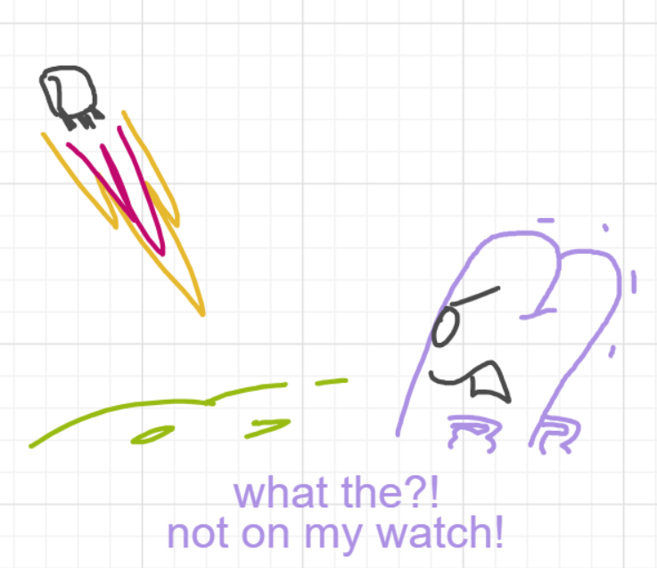 A panel from The Prime Number Few, episode eight of the Board Boards object show by Furretwalk/WalkingFurret.