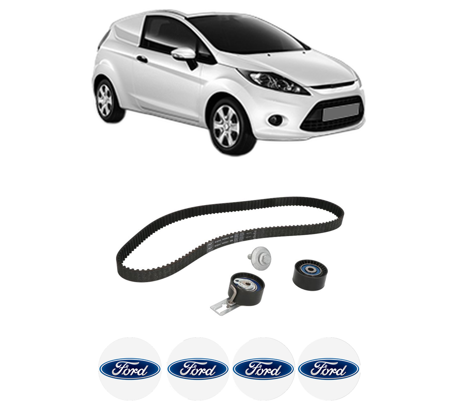 Set kit distributie FORD FIESTA VI Van 1.5 TDCi din 2012-2017 KW 55 CP 75 CMC 1499, Auto, SKF, 4 Stickere auto cu FORD