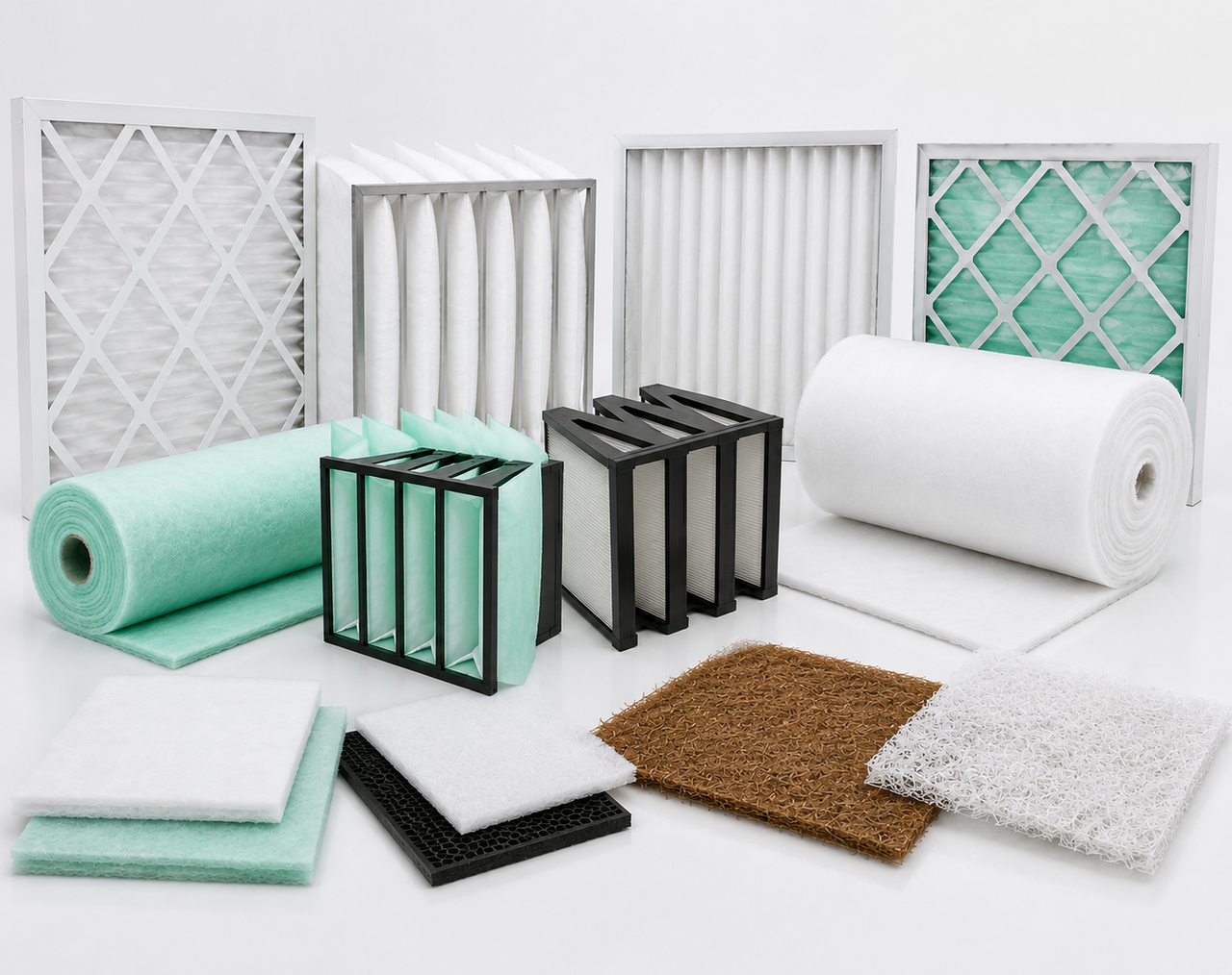 Paint booth filters supplier in Secunderabad - industrial spray booth filtration