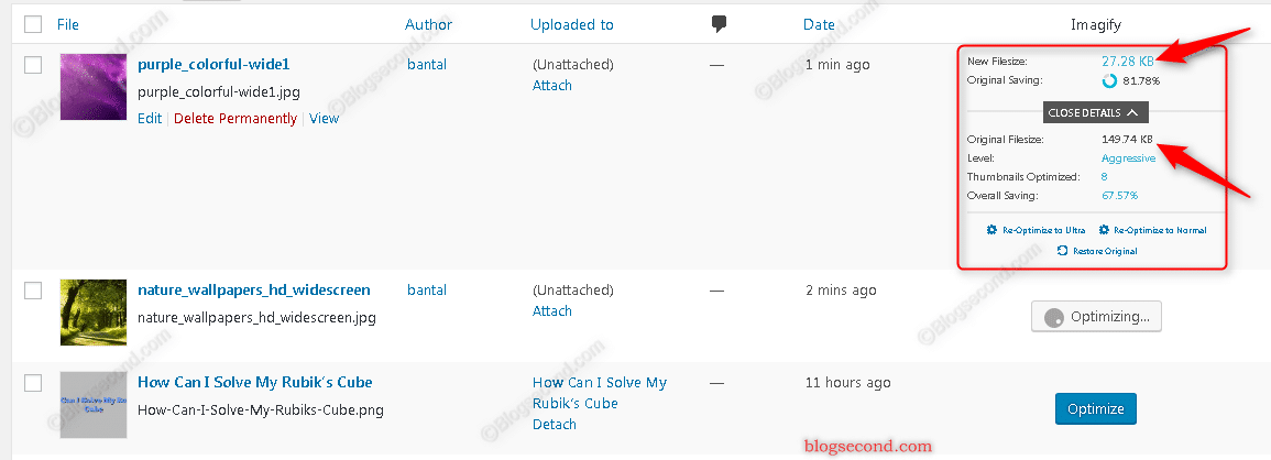 Plugin untuk Mengompres Gambar Secara Otomatis