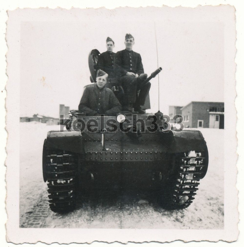 Foto tschechoslowakischer CKD Panzer 35(t) Beute