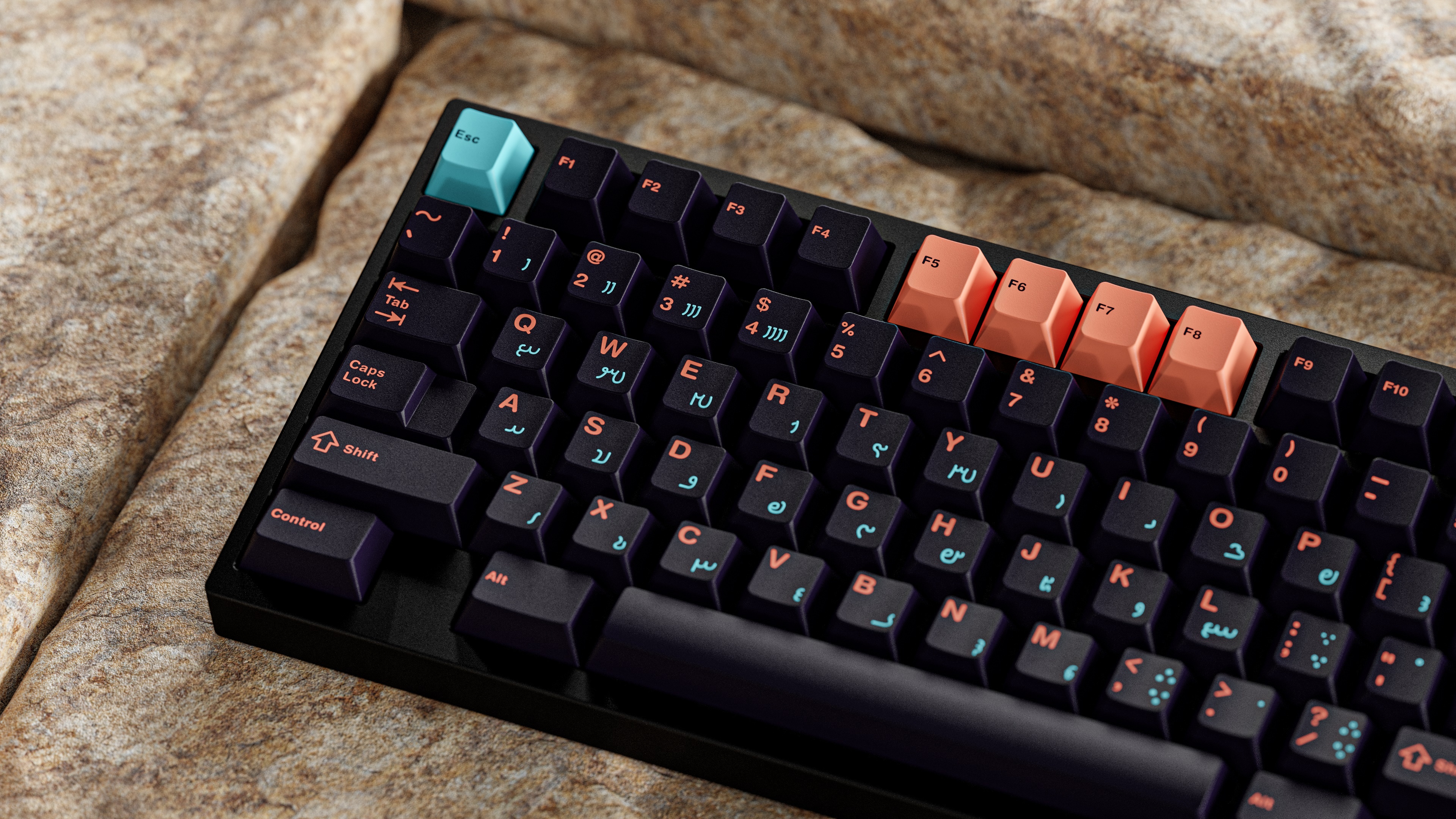 MW Anushirvan - in production (ABS) / deskmats / 65% base kit