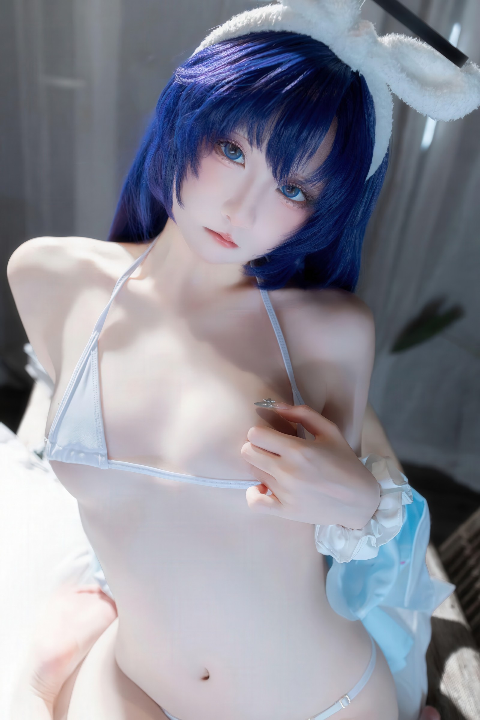 喜欢爱理吗写真集：优香睡衣高清套图在线浏览（35P-125.3M）插图