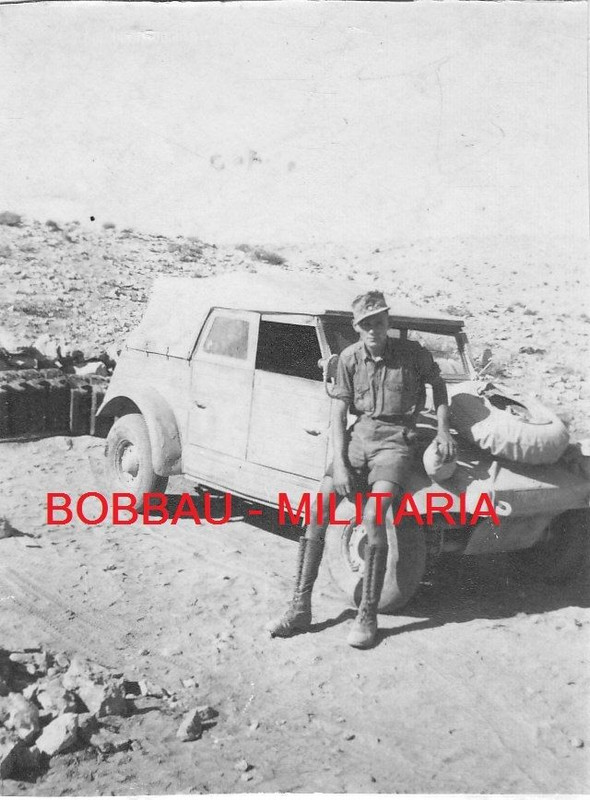 Afrikakorps DAK Afrika VW Kübelwagen Typ 82 Arti