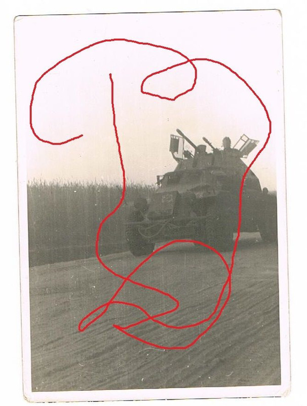 Foto Wehrmacht Panzerwagen Panzer Spähwagen1