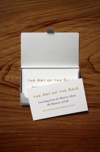 Thoughts on: The Art of the Sale by Philip Delves Broughton