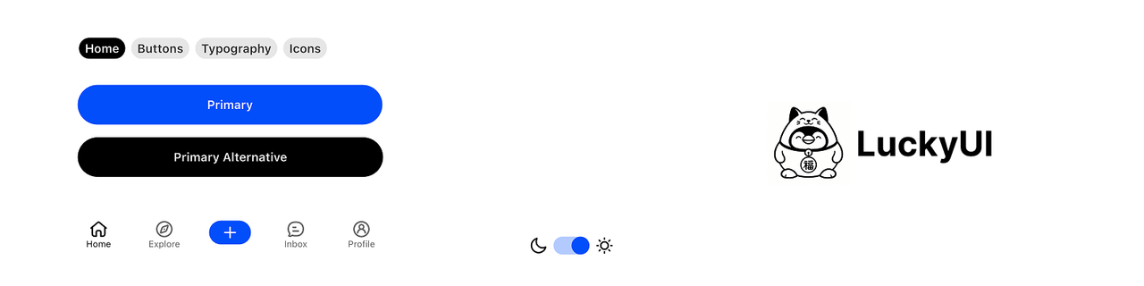 LuckyUI Next.js Banner