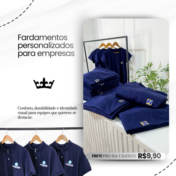 Fardamentos personalizados para empresas