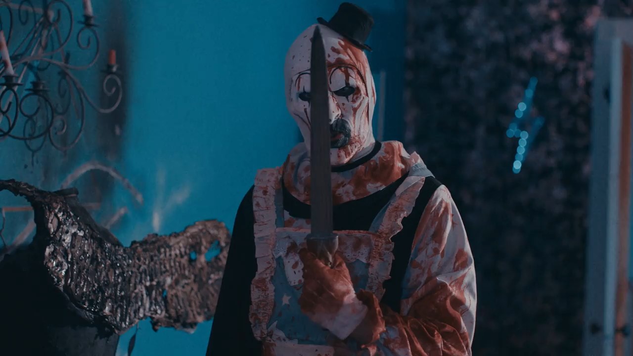 Terrifier 2 2022 WebRip [Hindi + Tamil + Telugu + English] 480p, 720p ESub Screenshot