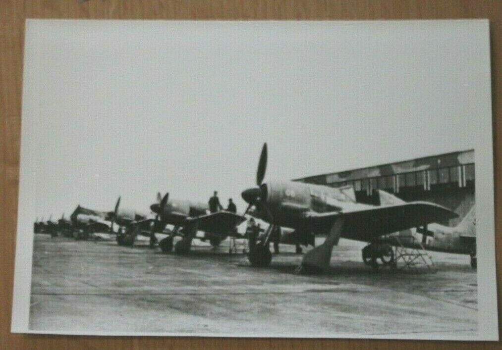 Foto FW190 A1 Staffel 1942 Flugzeug Historiker Auflösung Nachentwicklung X7