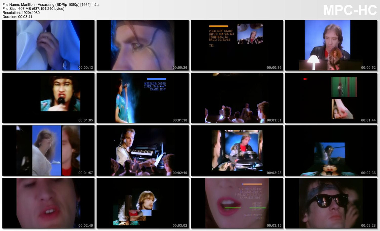 Marillion - Assassing (BDRip 1080p) [1984]