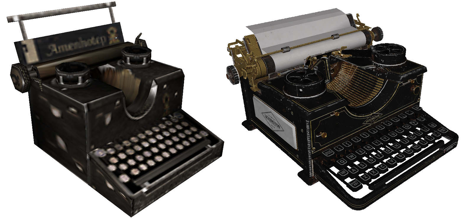 Typewriter RE2 Remake Chapter 1-1 Capture-2