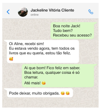 A third testimonial from a happy customer.