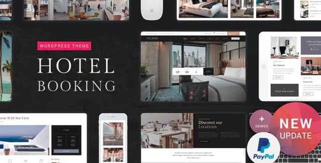 Hotel Booking – Hotel WordPress Theme