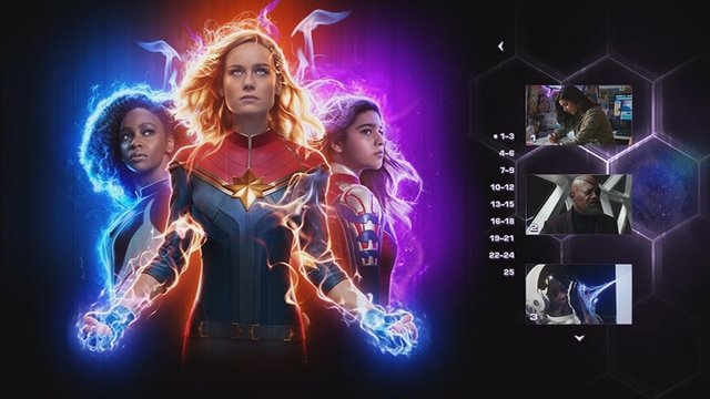 3 - The Marvels [DVD9 Full][Pal][Cast/Ing/Fra][Sub:Varios][Acción][2023]