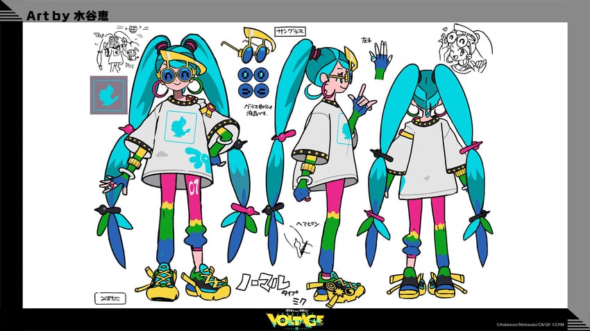 hatsune-miku-chatot-and-normal-miku-poke