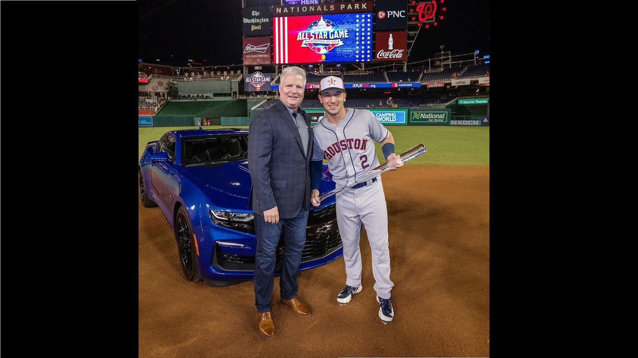 2019 Chevrolet Camaro SS for All-Star Game MVP Alex Bregman (3)