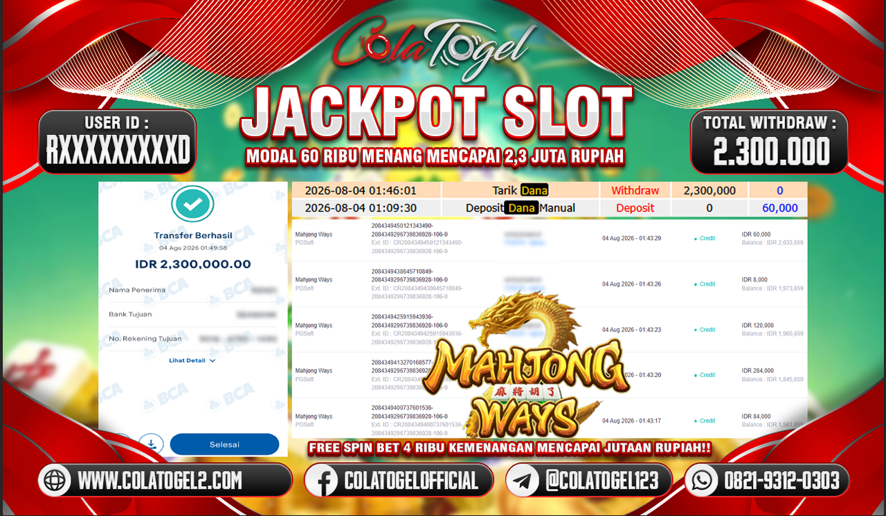 JACKPOT SLOT GACOR!!