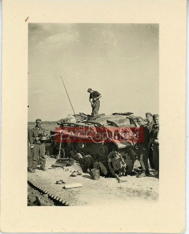 Russland Panzer Tank StuG Abt. 209 Sturmgeschütz