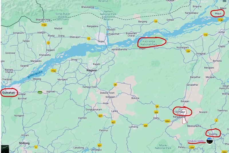 INDIA: Bambú, gurú y bodorrio hindú - Blogs de India - De Nagaland a Assam en tren (1)