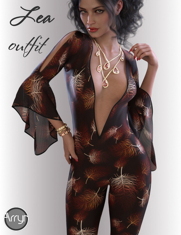 dForce Lea Homewear Outfit for Genesis 8.1 Females dForce Lea Homewear Outfit for Genesis 8.1 Females