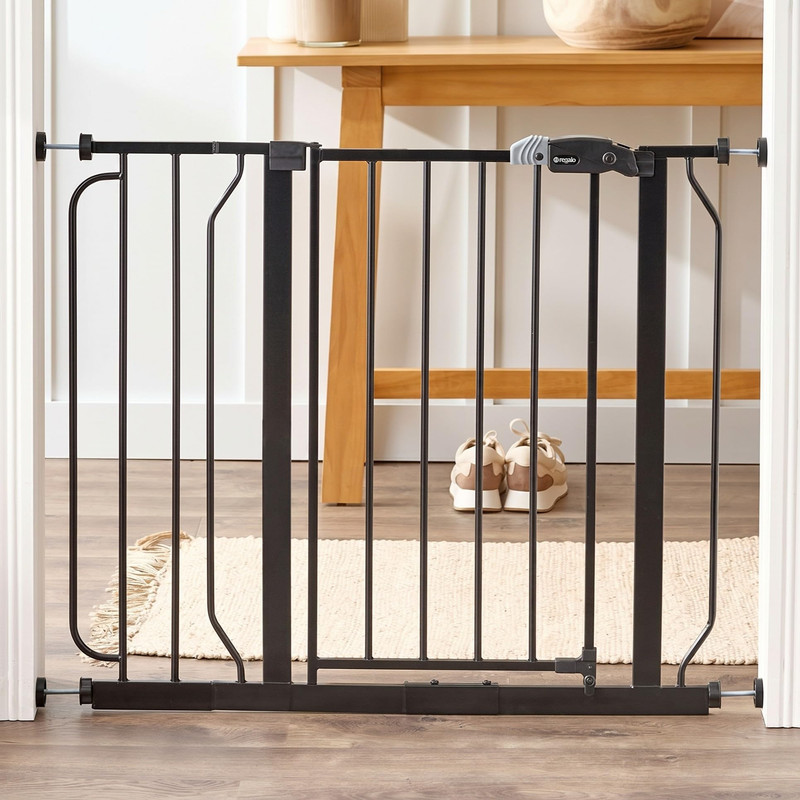 Regalo Safety Easy Step Pet Gate Black 29