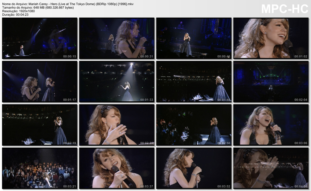 Mariah Carey - Hero (Live at The Tokyo Dome) (BDRip 1080p) [1996]