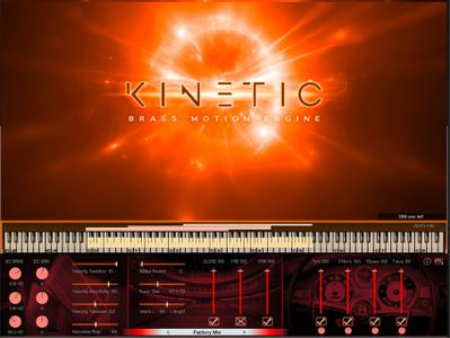 Kirk Hunter Studios Kinetic: Brass Motion Engine KONTAKT