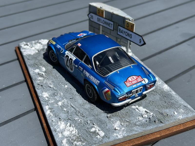 Alpine A110 - Monte Carlo rally 1971 - Ready For Inspection