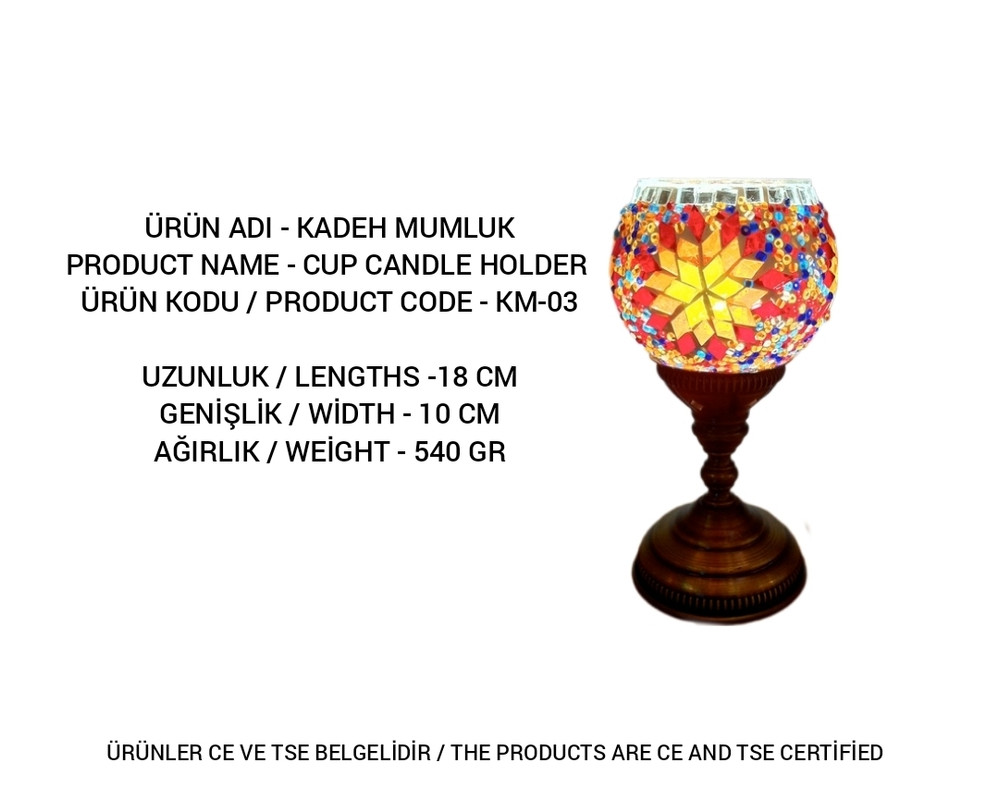 KM-03 mosaic lamp