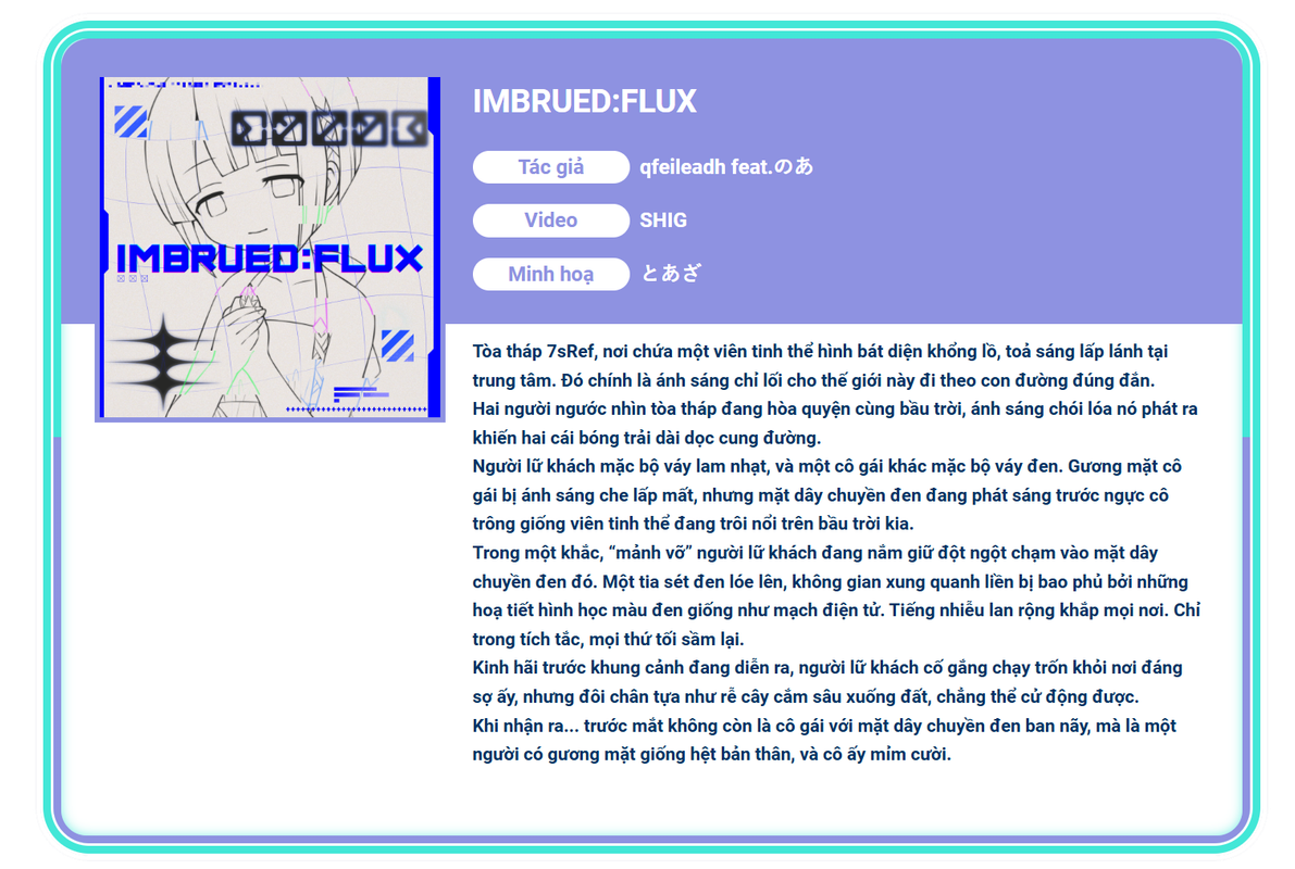 Imbrued: Flux