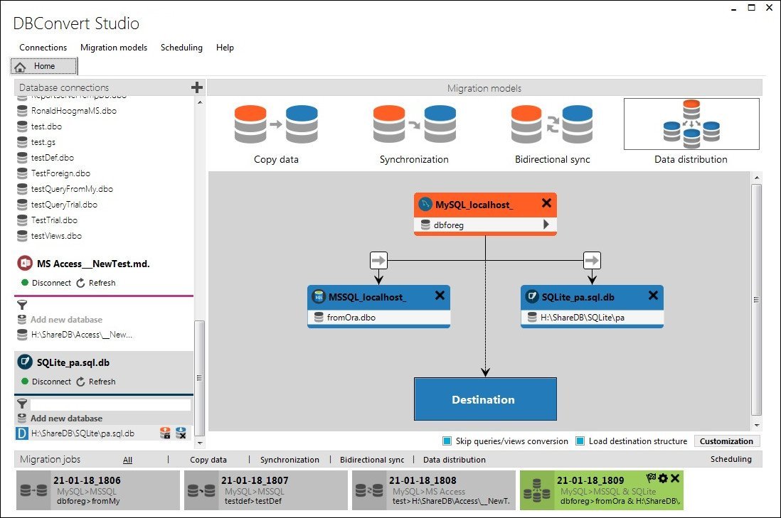 DBConvert Studio 3.0.0