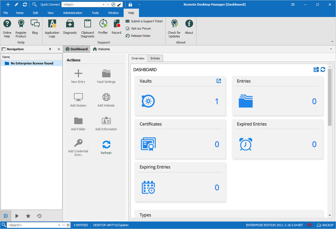 Remote Desktop Manager Enterprise 2022.1.12.0 (x64) Multilingüe